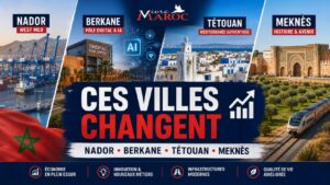 Nador Berkane Tetouan Meknes villes marocaines en changement