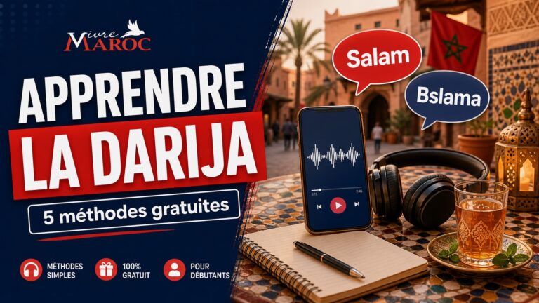 Comment apprendre la Darija gratuitement : 5 méthodes simples